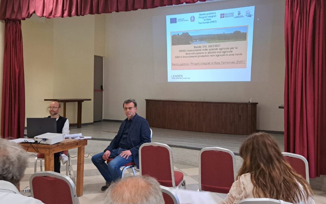 Successo per il primo incontro informativo del GAL Borba a Lerma sui bandi PIRT